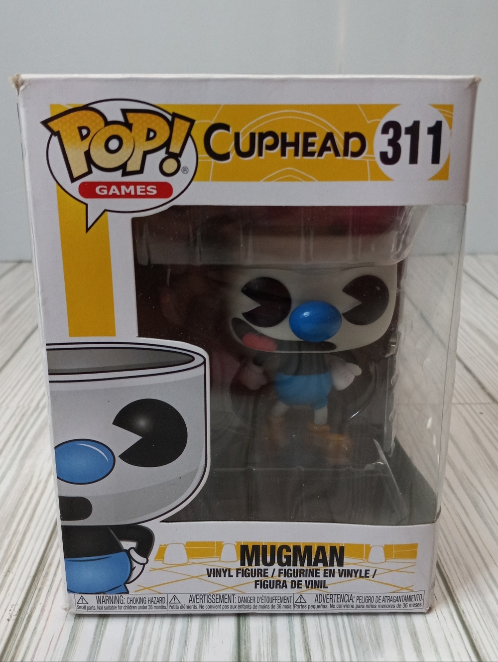 Funko Pop Cuphead Mugman Vinyl Figure #311
